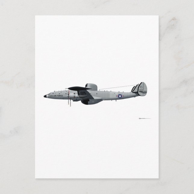 Lockheed EC-121 Warning Star "Triple Nickel" Postcard (Front)