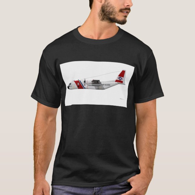 Lockheed HC-130 Hercules Coast Guard T-Shirt (Front)