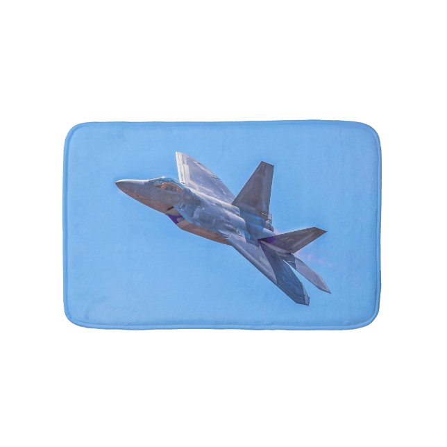 Lockheed Martin F-22A Raptor Bath Mat (Front)