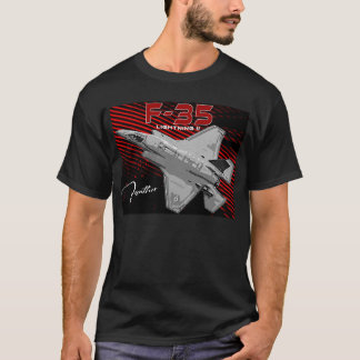 Lockheed Martin F-35 Lightning II USAF Fighterjet T-Shirt