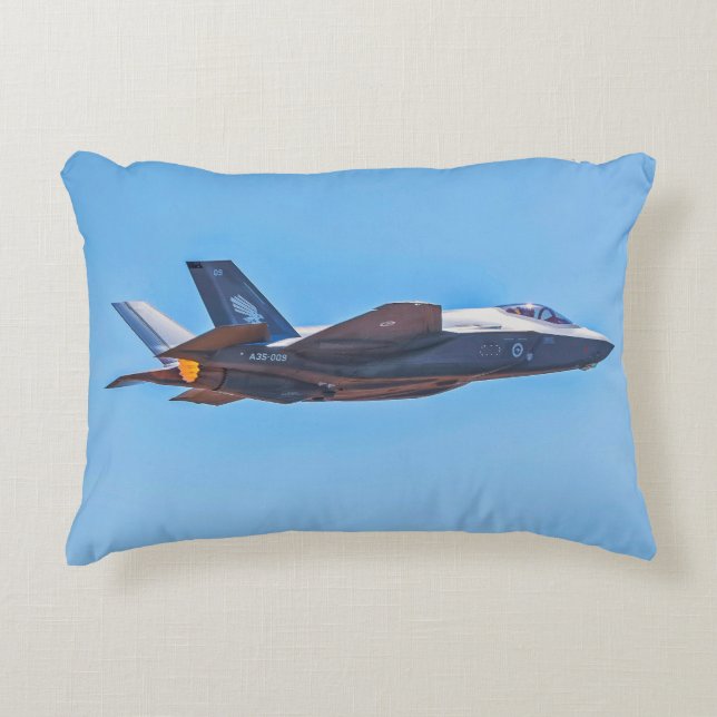 Lockheed Martin F-35A Lightning II Accent Coussin (Devant)