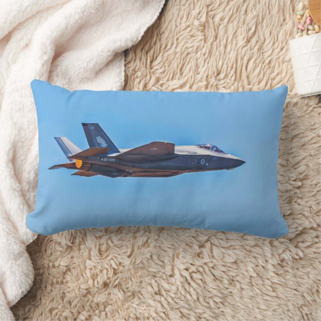 Lockheed Martin F-35A Lightning II Lumbar Pillow (Blanket)