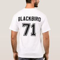 Lockheed SR-71 Men's T-shirt w/ Back Print – Black