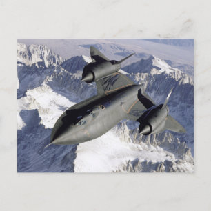 Lockheed SR-71B Blackbird Postcard