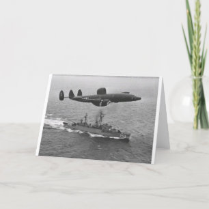 Lockheed WV-2 Super Constellation Card