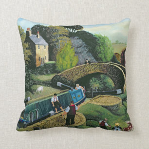 Locking Out Throw Pillow