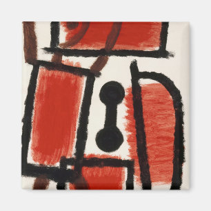 Locksmith (1940) by paul klee magnet