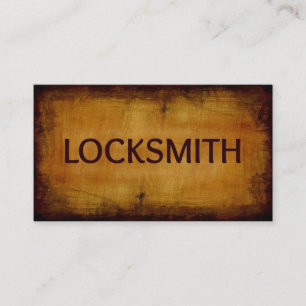 Locksmith Business Card