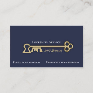 Locksmith Business Card