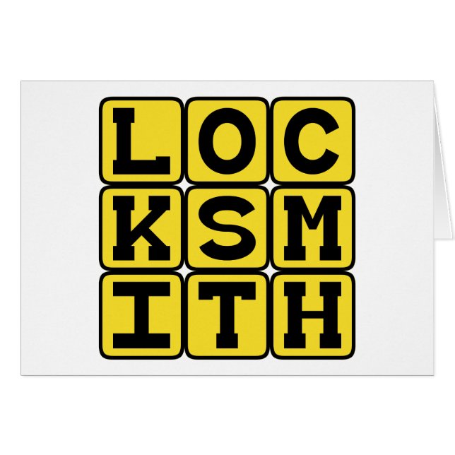 Locksmith, Master of Locks (Front Horizontal)