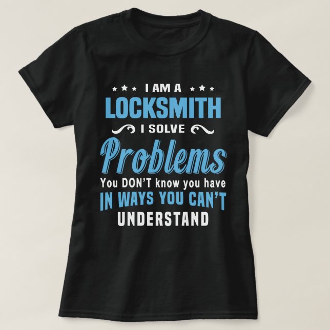 Locksmith T-Shirt (Design Front)