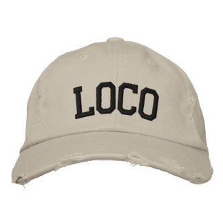Loco Embroidered Hat