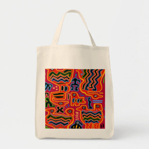 Loco Pajaros con Dos Cabezas Tote Bag