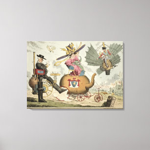 Locomotion - Walking by Steam, Riding by Steam, Fl Canvas Print