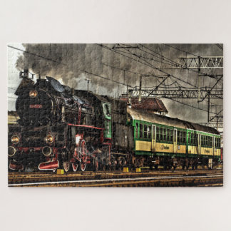 Locomotive à vapeur #03 Jigsaw Puzzle 1014 pc.