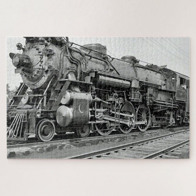 Locomotive à vapeur #04 Jigsaw Puzzle 1014 pc. (Horizontal)