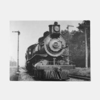 Locomotive Engine 7373 Vintage Railroad Train