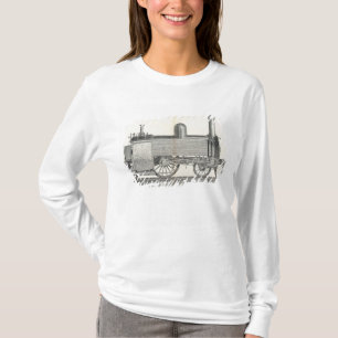 Locomotive Engine, engraved by J.W. Lowry T-Shirt