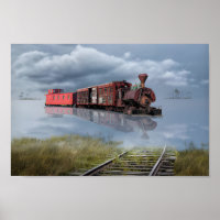 Locomotive Legacy : Poster sur les voyages en trai