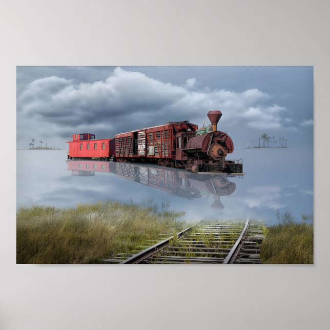 Locomotive Legacy : Poster sur les voyages en trai (Devant)