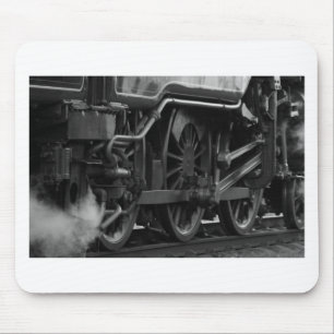 Locomotive mechanic school mouse pad