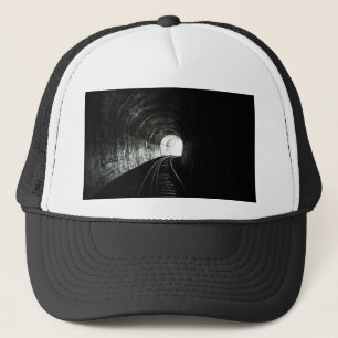 Locomotive tunnel trucker hat