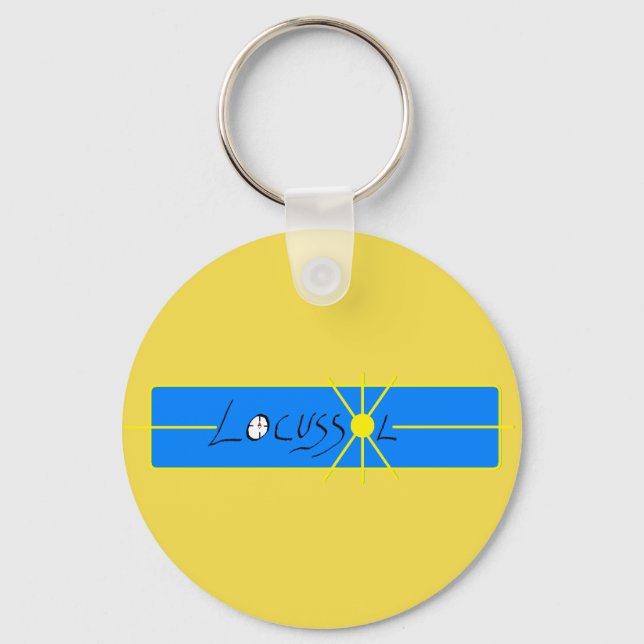 Locussol Keychain (Front)