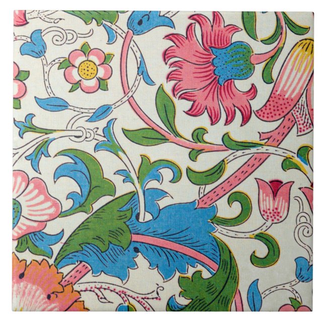 Lodden, William Morris Tile (Front)