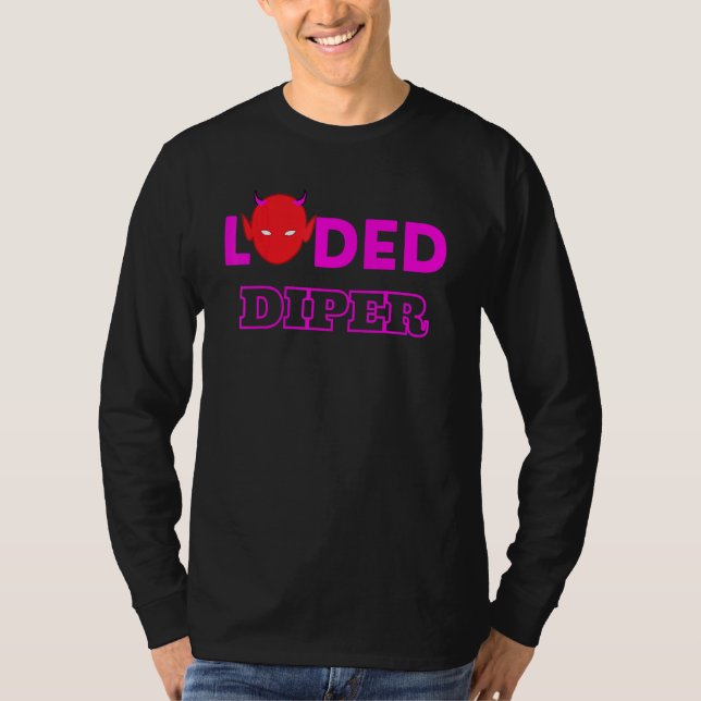 Loded Diper Nice Unisex T-Shirt (Front)