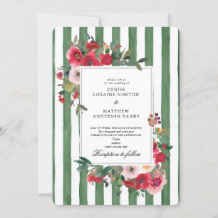 Loden Frost Green Wedding Invitation