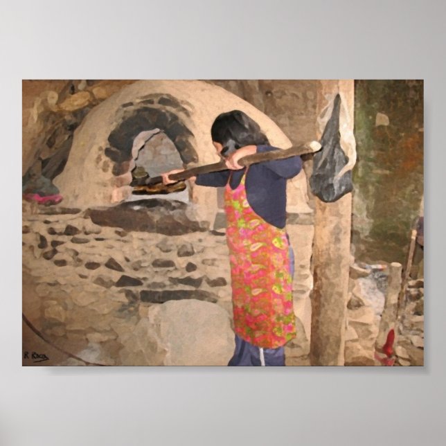 L'odeur du pain á l´huile Oils Atwork Poster (Front)