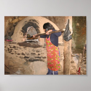 L'odeur du pain à l'huile Oils Atwork Poster