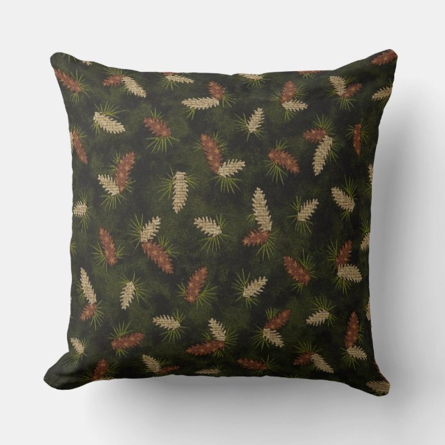 "Lodge/Cabin" THROW PILLOW (Front)