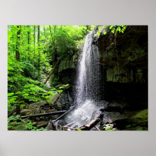 Lodge Falls, Alabama Poster