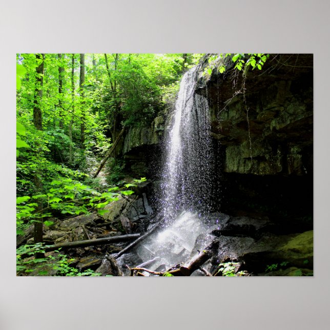 Lodge Falls, Alabama Poster (Front)