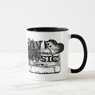 Lodies musique 4 Vintage Mug