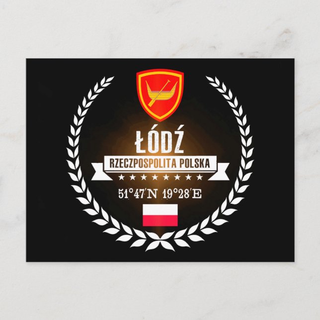 Łódź Postcard (Front)