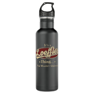 LOEFFLER Name Thing Water Bottle 