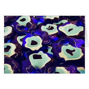 L'Oeil Boncuk Turc Formé Amulet Bizarre Art