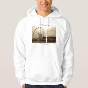 L'oeil de Londres, sweat - shirt à capuche de