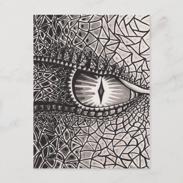 L'oeil du dragon carte postale (Devant)