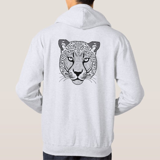 loepard hoodies (Back)