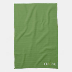 Loerie green colour name kitchen towel