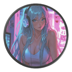 Lofi Gamer Girl Anime de refroidissement esthéti