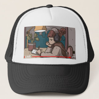Lofi Hiphop Chill Radio Trucker Hat