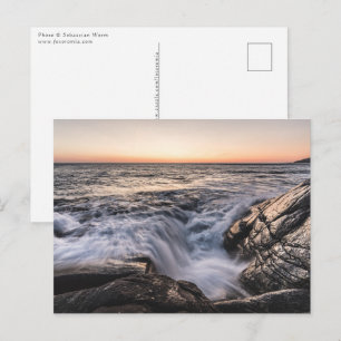 Lofoten Coast Landscape Photo Postcard
