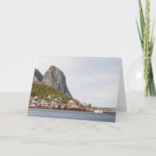 Lofoten Fishing Village - Norway Card