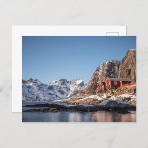 Lofoten Fishing Village Postcard
