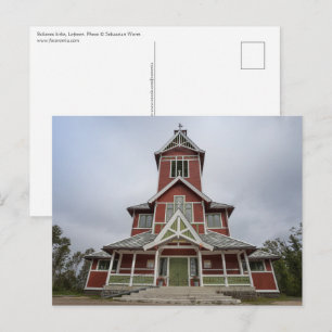 Lofoten Islands Buksnes Church Postcard