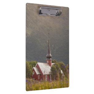 Lofoten Islands Church Clipboard